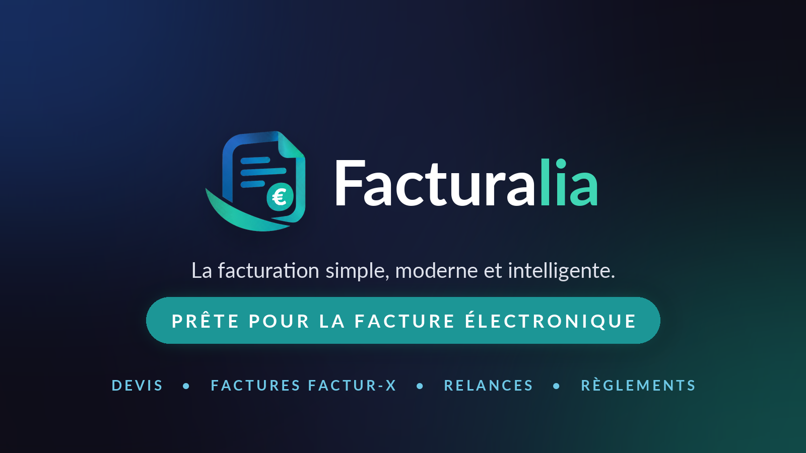 Facturalia : la facturation simple, prête pour la facture électronique