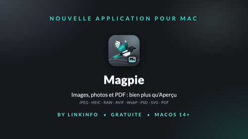 Magpie : le lecteur d'images, de photos et de PDF pour Mac qui va plus loin qu'Aperçu